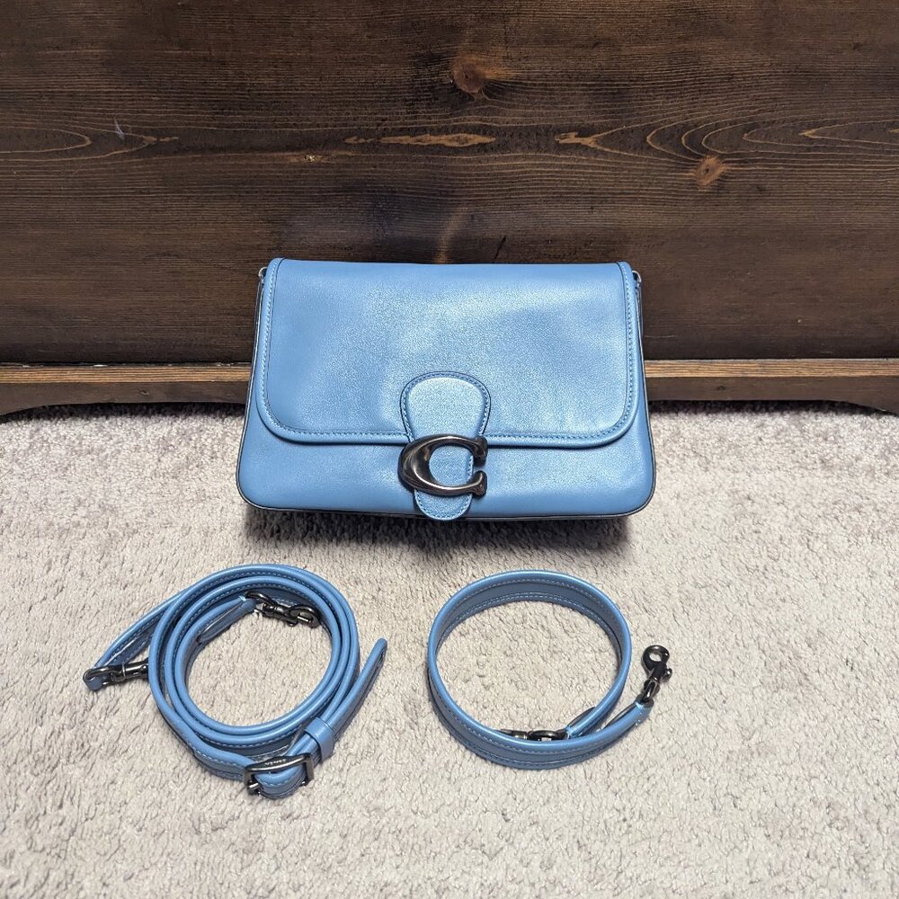 Coach Soft Tabby Shoulder Bag in Chambray